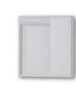 Koupelnová zrcadla HOPA Závěsná skříňka se zrcadlem LUMIX I Rozměr A 50 cm, Rozměr B 15 cm, Rozměr C 55 cm, Varianta Pravá OLNPSE5055P