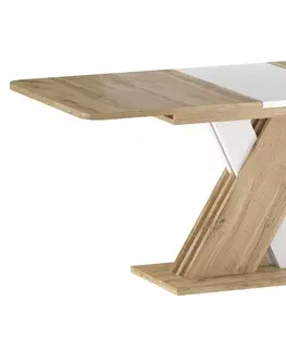 Jídelní stoly Rozkládací jídelní stůl EXEL Signal Dub artisan