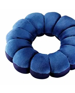 Polštáře Modom Multifunkční polštář Flower, modrá