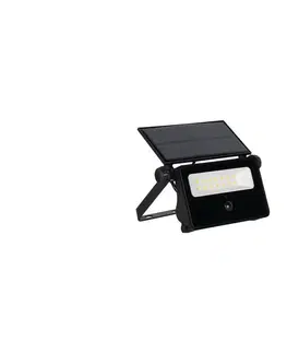 Zahradní lampy  LED Solární reflektor se senzorem LED/30W/5,5V IP65 