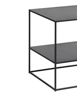 Konferenční stolky Furniria Designový konferenční stolek Kalean 50 cm černý