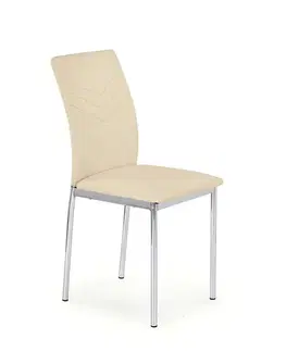Židle Jídelní židle K137 Halmar Béžová