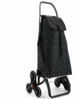 Nákupní tašky a košíky Rolser I-Max Star 6, černo-modrá nákupní taška na kolečkách