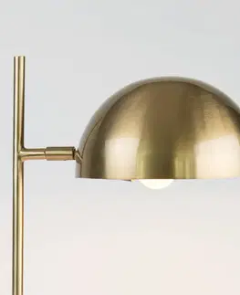 Stolní lampy Holländer Stolní lampa Miro, zlatá barva, výška 58 cm, železo/mosaz