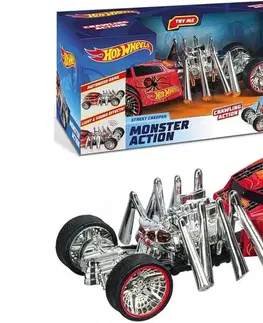 Hračky MATTEL - Hot Wheels Monsters Action Street Creeper auto na baterie 22cm