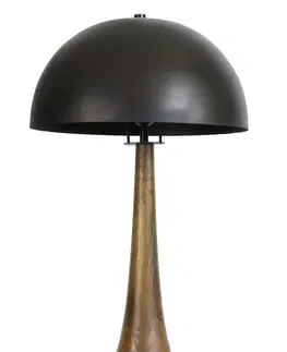 Lampy Dřevěná stolní lampa Jovany oil - Ø40*72cm / E27 Light & Living 1865412