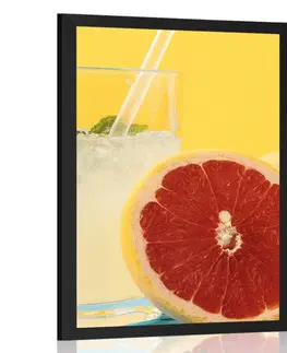 S kuchyňským motivem Plakát ovocná limonáda