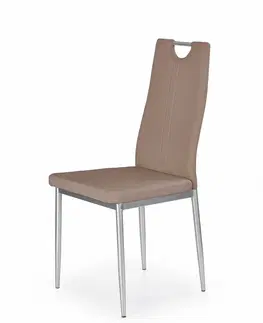 Židle HALMAR Jídelní židle Christiane cappucino