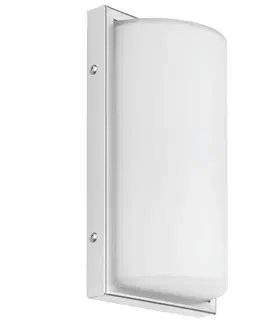 Venkovní nástěnná svítidla s čidlem pohybu LCD Venkovní nástěnné svítidlo 040 se senzorem, bílé
