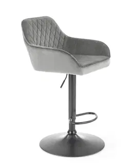 Barové židle HALMAR Barová židle H103 šedá