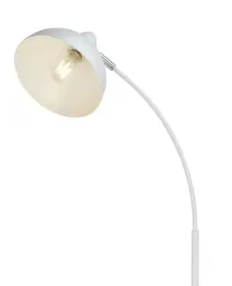 Moderní stojací lampy Rabalux stojací lampa Daron E27 1x MAX 40W matná bílá 5239