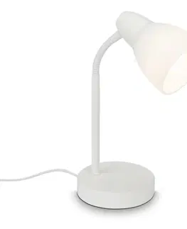 Lampy na noční stolek BRILONER Stolní lampa, 30 cm, max. 25 W, bílé BRILO 7022-016