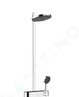 Sprchy a sprchové panely HANSGROHE Pulsify S Sprchový set s termostatem, průměr 26 cm, 3 proudy, chrom 24240000