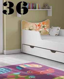 Postele Detská posteľ SMB Pes a mačka 16 Provedení: Obrázek č.36