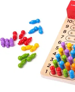Dřevěné hračky Bigjigs Toys Dřevěná logická hra LOG