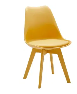 Židle do jídelny Židle Mia Žlutá