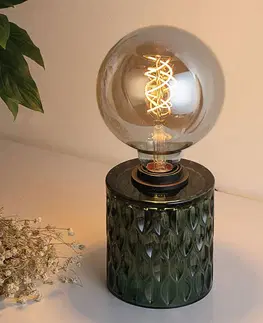 Stolní lampy Pauleen Pauleen Crystal Magic stolní lampa, zelené sklo