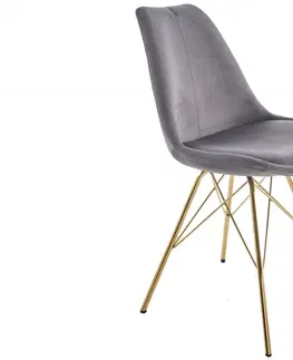 Židle Jídelní židle 4 ks IKAROS Dekorhome Krémová