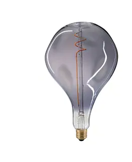 Stmívatelné LED žárovky Sigor LED žárovka Giant Drop E27 5W Filament 918 dim titanium