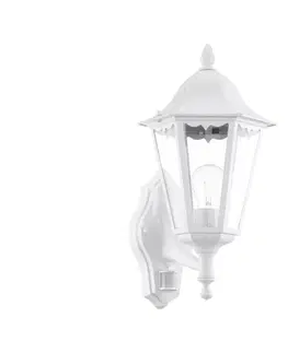 Zahradní lampy Eglo Eglo 93447 - Venkovní nástěnné svítidlo s čidlem NAVEDO 1xE27/60W/230V IP44 