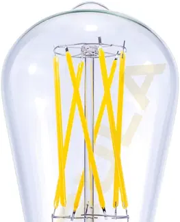 LED žárovky Segula 55700 LED rustika ST64 dlouhá vlákna čirá E27 6,5 W (51 W) 650 Lm 2.700 K