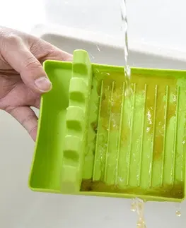 Odkapávače nádobí Tutumi Odkapávací podložka na příbory TAMI zelená
