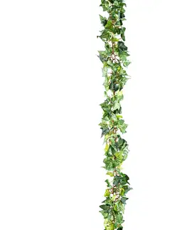 Květiny Umělá girlanda Břečťan, 180 cm