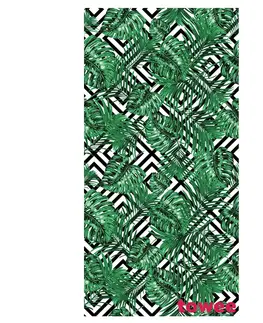 Ručníky Towee Rychleschnoucí osuška MONSTERA, 80 x 160 cm
