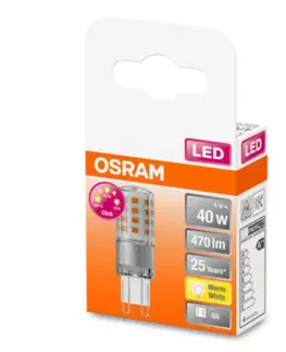 Stmívatelné LED žárovky OSRAM Žárovka OSRAM LED G9 4W 2 700K čirá 3stupňové stmívání