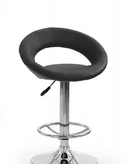 Barové židle HALMAR Barová židle Ivy2 černá