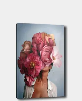 Obrazy Wallity Obraz LESTER 50x70 cm růžový