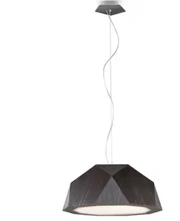 Závěsná světla Fabbian Fabbian Crio - LED závěsné svítidlo ze dřeva