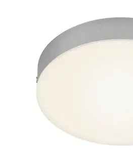 LED stropní svítidla BRILONER LED stropní svítidlo, pr. 21,2 cm, 16 W, stříbrná BRI 7065-014