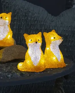 Venkovní dekorativní svítidla Konstsmide Season LED světelná figurka liška, 5ks jako řetěz