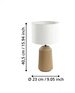 Lampy na noční stolek EGLO Stolní svítidlo CAPALBIO EGLO 900823