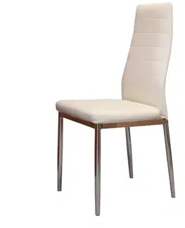 Jídelní židle Jídelní židle MILÁNO krémově bílá