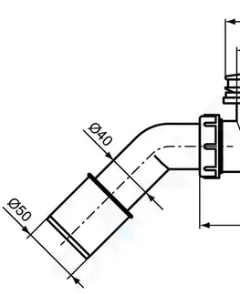 Sprchové vaničky Ideal Standard Connect Odtoková souprava ke sprchové vaničce, chrom, J3417AA