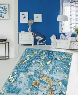 Koberce a koberečky Conceptum Hypnose Koberec Sea And Mountains 80x120 cm modrý
