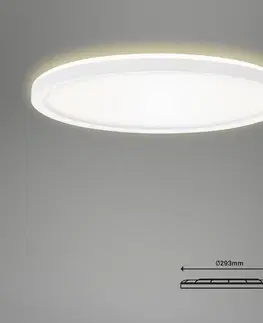 LED panely Briloner LED panel Slim RGBW efekt Ø29,3cm bílá