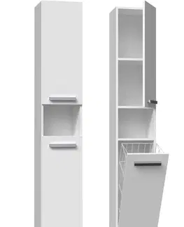 Koupelnový nábytek TP Living Koupelnová skříňka NEL III bílá mat