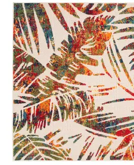 Moderní koberce Koberec na terasu s krásným barevným motivem Šírka: 80 cm | Dĺžka: 200 cm