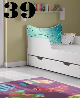 Postele Detská posteľ SMB Pes a mačka 16 Provedení: Obrázek č.40