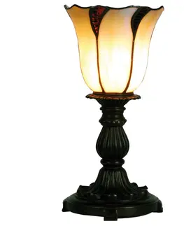 Svítidla Stolní Tiffany lampa Blossom - Ø 16*32 cm Clayre & Eef 5LL-5136
