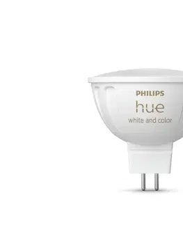 LED žárovky Philips HUE WACA LED žárovka GU5,3 MR16 6,3W 12V 400lm 2200K-6500K RGB IP20