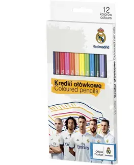 Hračky ASTRA - pastelky Real Madrid 12 barev