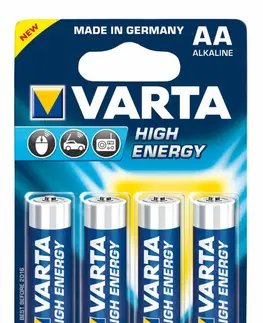 Jednorázové baterie Varta baterie alkalická 1,5V AA  High Energy 4906 LR6/4BL