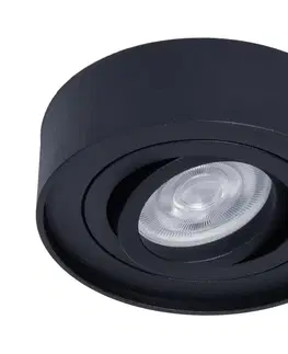 Svítidla  Podhledové bodové svítidlo NUSA 1xGU5,3-MR16/50W/12V kulatý černá 