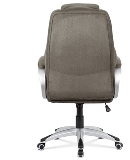 Kancelářské židle Kancelářská židle THADE, tmavě šedá látka