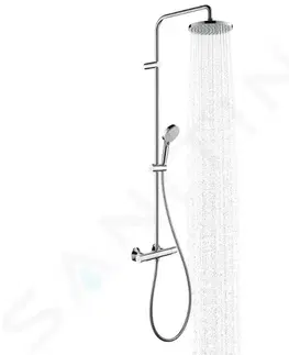 Sprchy a sprchové panely HANSGROHE Vernis Blend Sprchový set Showerpipe 200 s termostatem, EcoSmart, chrom 26089000
