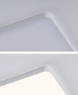 Chytré osvětlení PAULMANN VariFit LED vestavné svítidlo Veluna Edge IP44 hranaté 160x160mm měnitelná bílá bílá stmívatelné